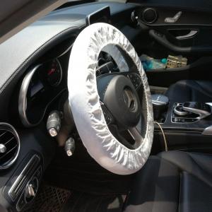 China Car Seat Disposable Steering Wheel Covers Gear Knob Cover Non Woven on sale