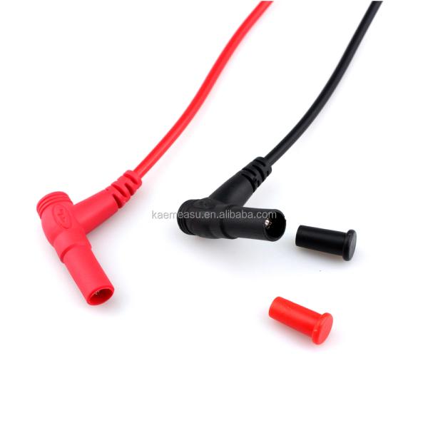 Multimeter Test Probe Leads Banana Plug Digital Multimeter Probes Electrical Test Probe 20A 1000V Instrumentation Cables