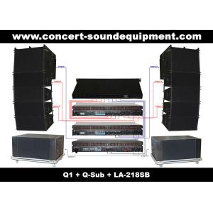 Cheap 480W Full Range Line Array Speaker With 1.4&quot;+2x10&quot; Neodymium Drivers For Concert And Installation for sale