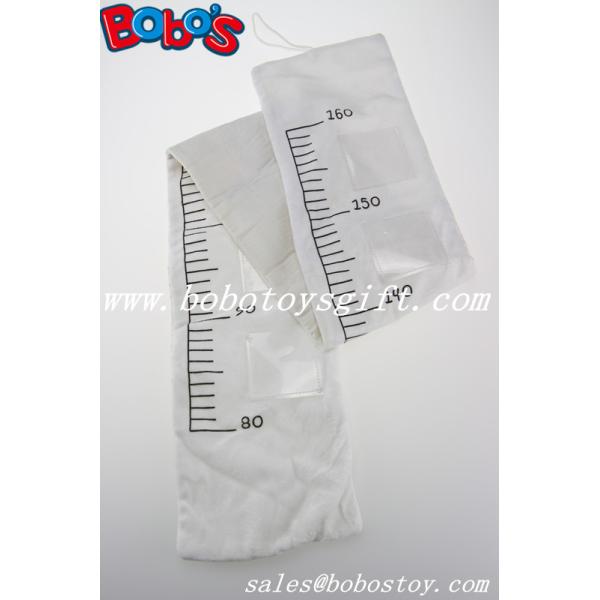 39" Customized Plush Printing Logo Growth Chart Kids Stuffed Height Measurement