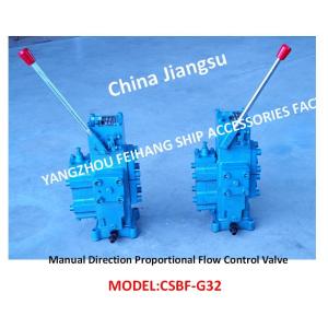 Marine Manual Proportional Flow Direction Control Valve CSBF-G32 (Flexible And