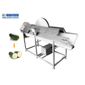 1.87KW 2000pcs/h Half Cutting Machine For Spicy Cabbage Radish Tomato
