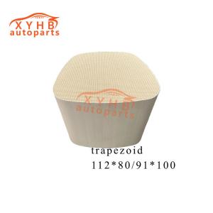 Ceramic Carrier High Quality Three Way Catalytic Filter Element Euro 1-5 Model