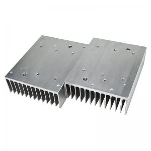 Cheap T Profile Aluminum Heat Sink Extrusions Natural Anodizing AL6063 Raw Material for sale