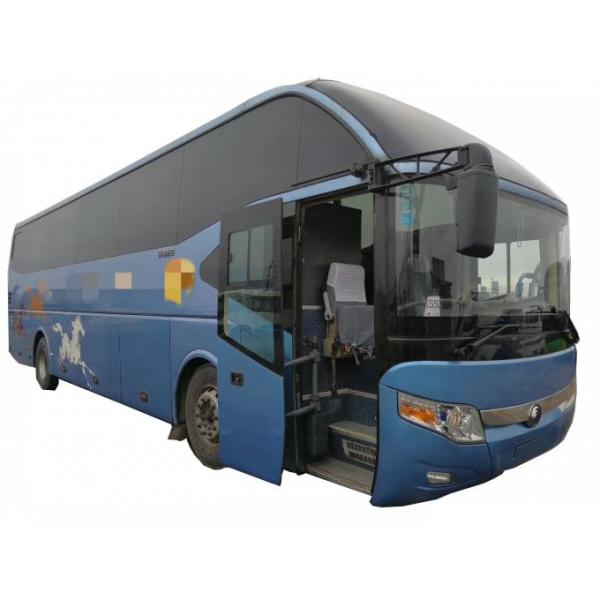 Low Fuel Consumption Yutong Used Tour Bus 51 Seats 2013 Year ISO Passed Air Bag