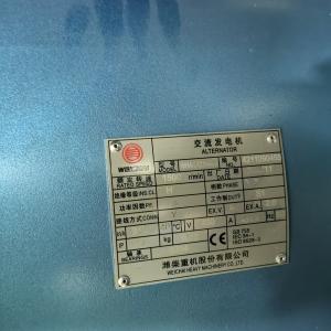 Methane Gas Electric Generator 250kw 3 Phase with Weichai Engine and CE/ISO