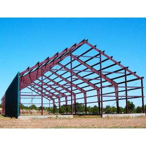 Fireproof Multi Storey Workshop Steel Structure With C And Z Section Steel