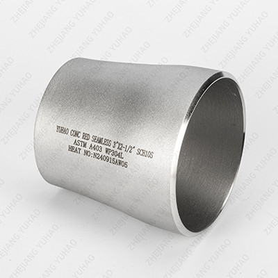 Sch5-SCH160 Stainless Steel Butt Welded Fittings Sand Rolled SS Concentric