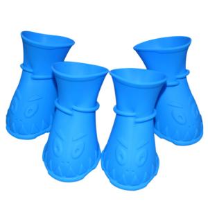 Cheap Customized Shape Silicone Pet Supplies Stocked Sustainable Silicone Dog Shoes for sale