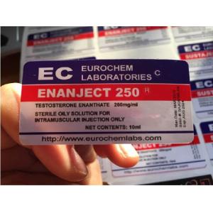 Tren Enanthate 10ml Vial Labels On Vinyl For Anabolic