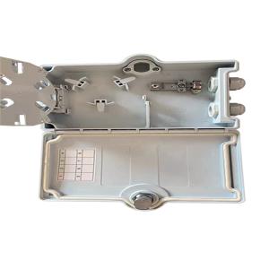 FTTH 4 Core Optical Fiber Distribution wall Box, IP65, PC+ABS material