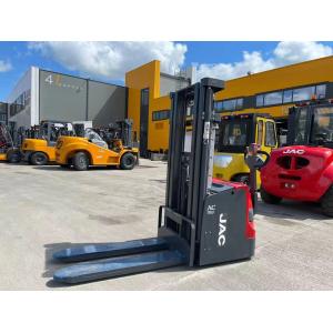 Heavy Duty Electric Pedestrian Stacker Double Pallet Rider 2 Ton