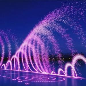 Mall Program Control Floating Fountain 380V 220V 50HZ