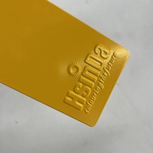 Ral 1003 Signal Yellow Powder Coating Easy Cleaning For Bike Frame Bicycle Bus