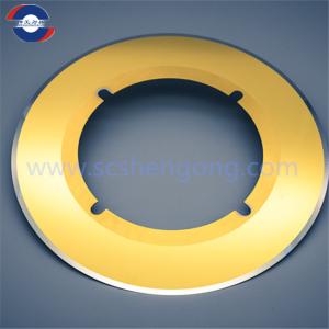 China Smooth Surface Paper Slitter Blade with Titanium Nitride Coating OEM/ODM Service on sale