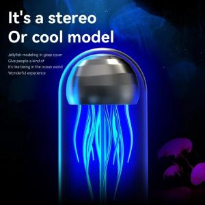 Moving Mechanical Jellyfish Bluetooth Speaker Subwoofer Desktop Ornaments For