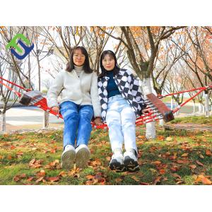 4 Strand Polyester Combination Rope Hammock 2*1.2m For Kids Outdoor Playground