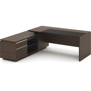 China 2.2m / 2.4m Executive Meeting Table Modern Melamine Board on sale