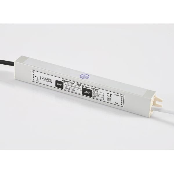 Quality 12V 20W IP67 Waterproof LED Driver Engineer 1.67A Underground Light Strips Light wholesale