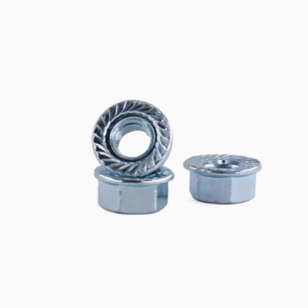 ISO 4161 / DIN 6923 Hexagon Flange Nuts Steel Supplier Wide Size Range