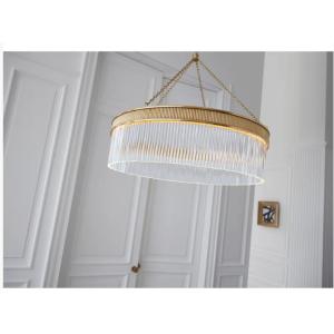 Menil Large Chandelier Antique Customizable Vintage LED Chandelier Lighting for