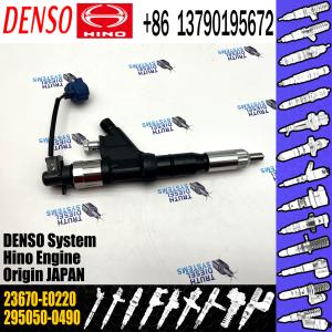 295050-0490 Denso Common Rail Injector For HINO Heavy Truck E13C Engine