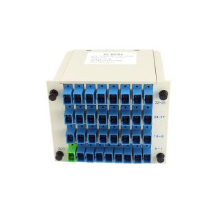 China FTTH OS1/OS2 Fiber PLC Splitter 1x32 Plug In Insert Card Type on sale China FTTH OS1/OS2 Fiber PLC Splitter 1x32 Plug In Insert Card Type on sale