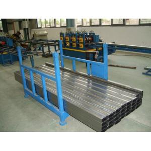 Heavy Duty Warehouse Shelving Rack Beam Roll Forming Machine With Seaming