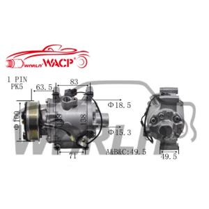China TRSA063570 Auto Air Conditioner Compressor 2010-2013 For Honda Brio WXHD066 on sale