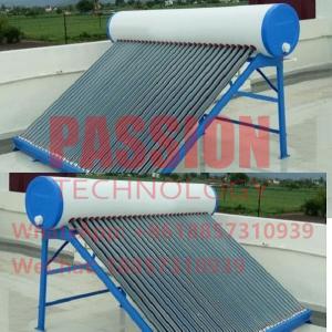 200L Non Pressurized Solar Water Heater 300L White Outer Tank Solar Geyser