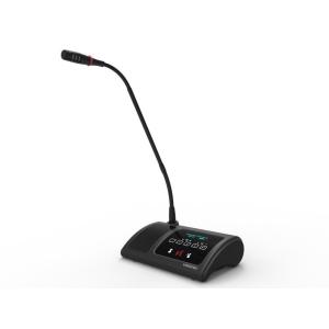 Cheap CAT5 Wired Desktop Conference Microphone Heart Type Capacitance With Channel Selector for sale