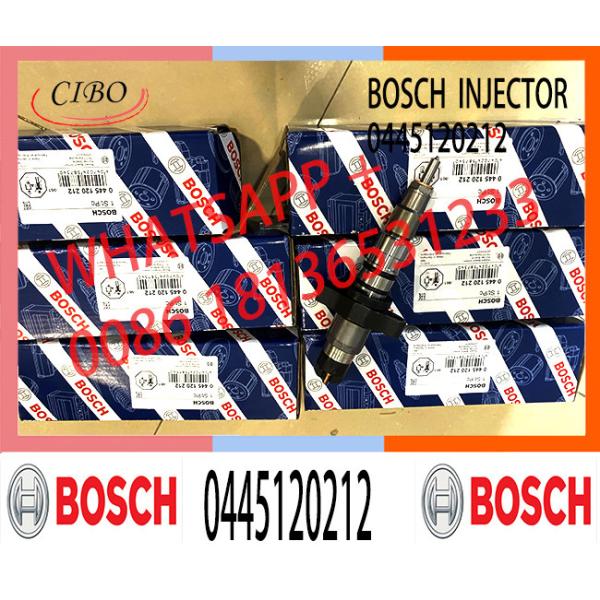 Fuel Injector 0445120007 0445120273 0445120212 For Excavator Diesel Fuel Injector