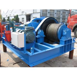 China 5 Tons Fast Speed Electric Wire Rope Winch For Pulling Goods on sale