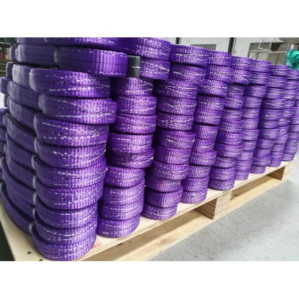 Polyester flat webbing sling , WLL 1T , safety factor 7:1 , According to EN11492