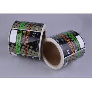 Print high quality heat-resistant self adhesive plastic electronics label