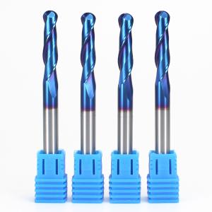 Manufacturer CNC Tools 1/2/3/4/6 Flutes Flat Ball Nose Corner Radius Aluminum