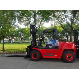FG70 15500 LBS 7 Tons Capacity LPG Forklift With Cushion Tires