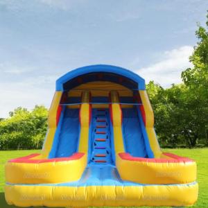 Custom Logo Printed Inflatable Slide Combo for Kids and Adults Max Capacity 100