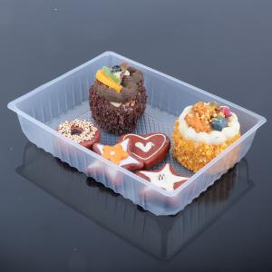 PP Thermoform Plastic Trays Rectangle For Supermarket