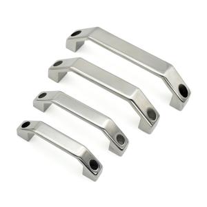 Stainless Steel Handle U Shaped Cabinet Pull External Hole / Internal Thread