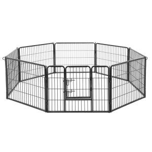 China Box Shaped Heavy Duty Steel Dog Crate Powder Coated Durable Good Looking on sale