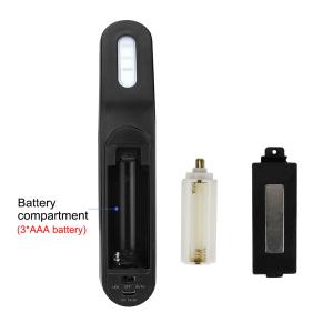 Dimmable RoHS 3.7V PIR Motion Sensor Table Lamps , Rechargeable Battery Night