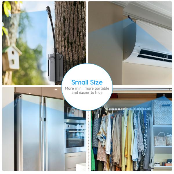 Mini Portable Home Security Cameras WIFI Battery Wireless Camera HD 1080P Nanny Cam Indoor Outdoor