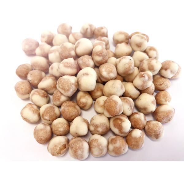 Quality Nutural Wasabi Flavor Coated Crispy Chickpeas OEM Retailer Pillow Bag wholesale