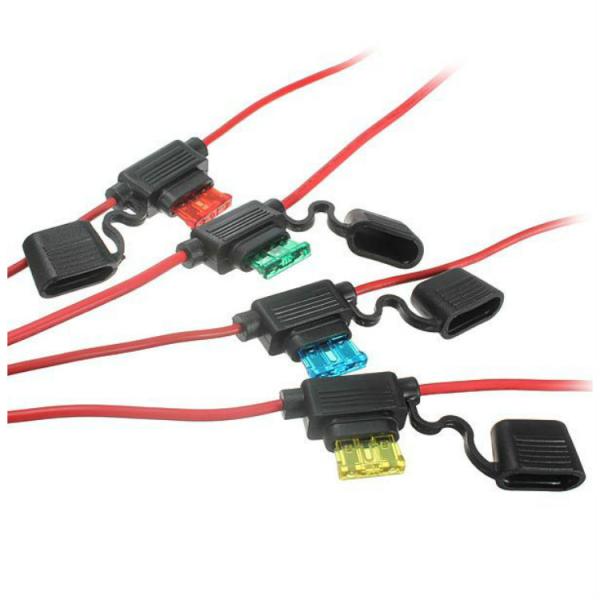 Quality Automobile Medium Fuse Socket , 1.9cm Long Medium Sized Fuse Seat wholesale