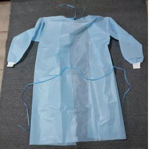 China Knit Cuff Waterproof Diamond L3 2XL Disposable Surgeon Gown on sale