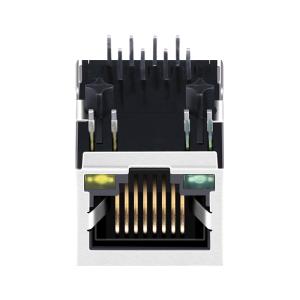 HR911170A 10 Base-T Single Port RJ45 Connector Female Jack LPJ0022FBNL