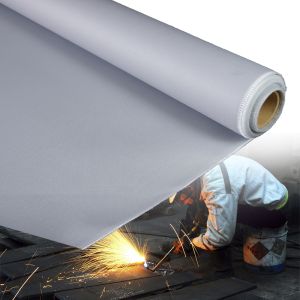 High Temperature Resistant PU Coated Fiberglass Fabric with 550°C Glass Fabric