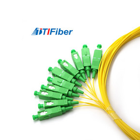 China LSZH OFNP OFNR Sc Apc Pigtail Simplex Singlemode Low Insertion Loss on sale