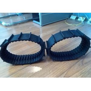 China Small Machinery Robot Rubber Tracks 39 Links 12.7mm Pitch on sale